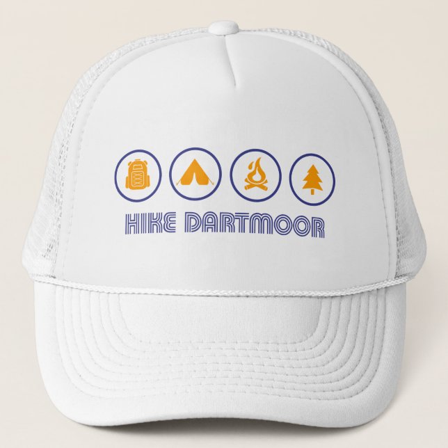 Gorra De Camionero Parque nacional Hike Dartmoor (Anverso)