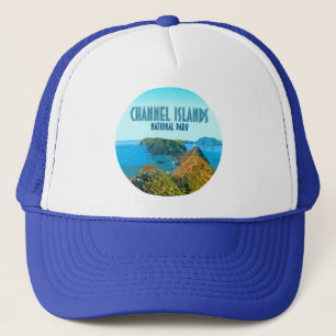 Gorra De Camionero Parque nacional Islas del Canal California Vintage