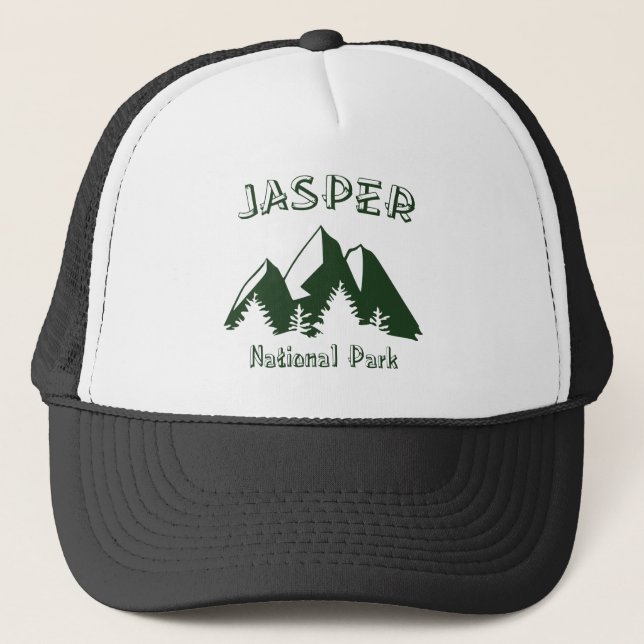Gorra De Camionero Parque nacional Jasper (Anverso)