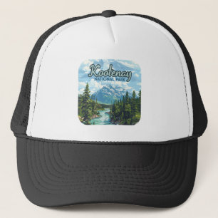 Gorra De Camionero Parque nacional Kootenay Canadá Columbia Británica