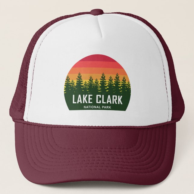 Gorra De Camionero Parque nacional Lake Clark (Anverso)