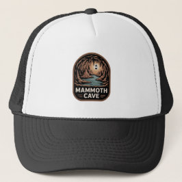 Gorra De Camionero Parque Nacional Mammoth Cave Insignia Vintage