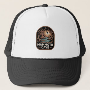 Gorra De Camionero Parque Nacional Mammoth Cave Insignia Vintage