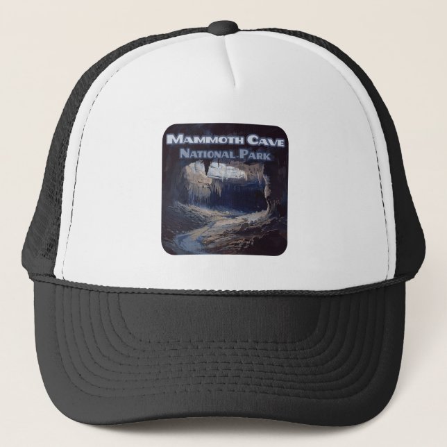 Gorra De Camionero Parque nacional Mammoth Cave Kentucky (Anverso)