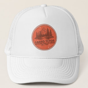 Gorra De Camionero Parque Nacional montañas Grand Teton Wyoming