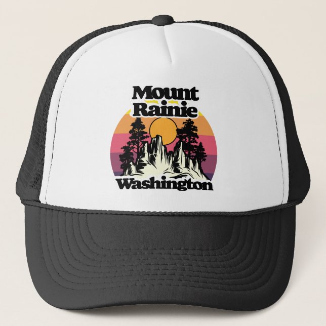 Gorra De Camionero Parque nacional Monte Rainier (Anverso)