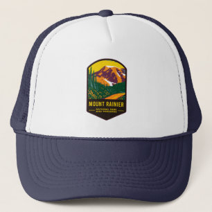 Gorra De Camionero Parque nacional Monte Rainier y Preservación