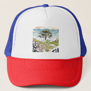 Gorra De Camionero Parque nacional Northumberland Sycamore Gap Tree