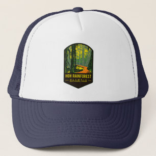 Gorra De Camionero Parque nacional Olímpico de Hoh Rain Forest