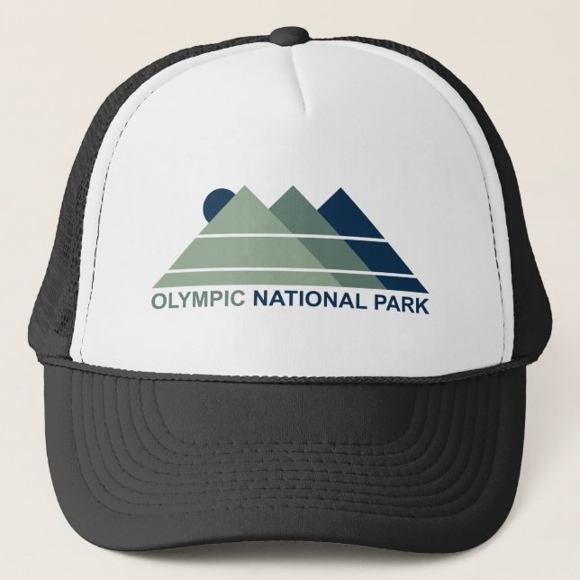 Gorra De Camionero Parque nacional olímpico Sun (Anverso)