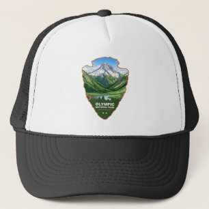 Gorra De Camionero Parque Nacional Olympic Washington Arrowhead
