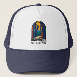 Gorra De Camionero Parque nacional Redwood 