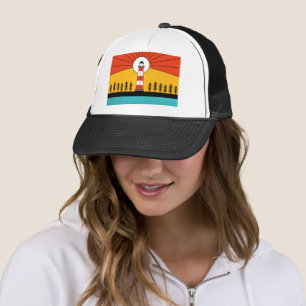 Gorra De Camionero Parque Nacional Retro Acadia Maine Portland