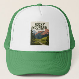 Gorra De Camionero Parque nacional Rocky Mountain Colorado