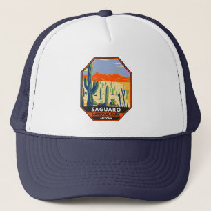Gorra De Camionero Parque nacional Saguaro Arizona Giant Cactus Vinta