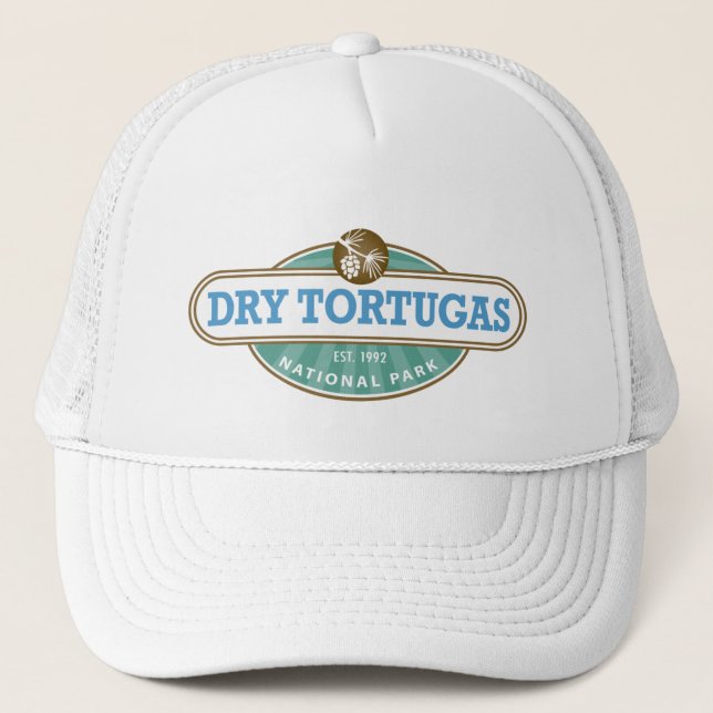 Gorra De Camionero Parque nacional seco de Tortugas (Anverso)