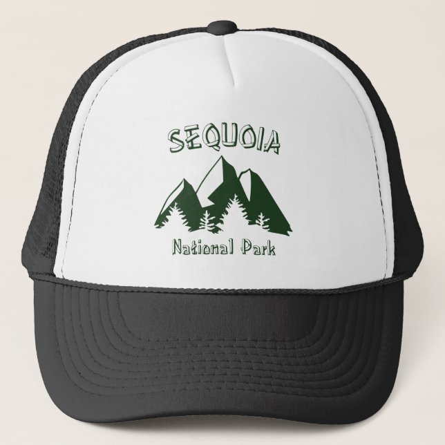 Gorra De Camionero Parque nacional Sequoia (Anverso)