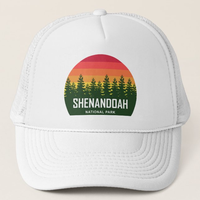 Gorra De Camionero Parque Nacional Shenandoah (Anverso)