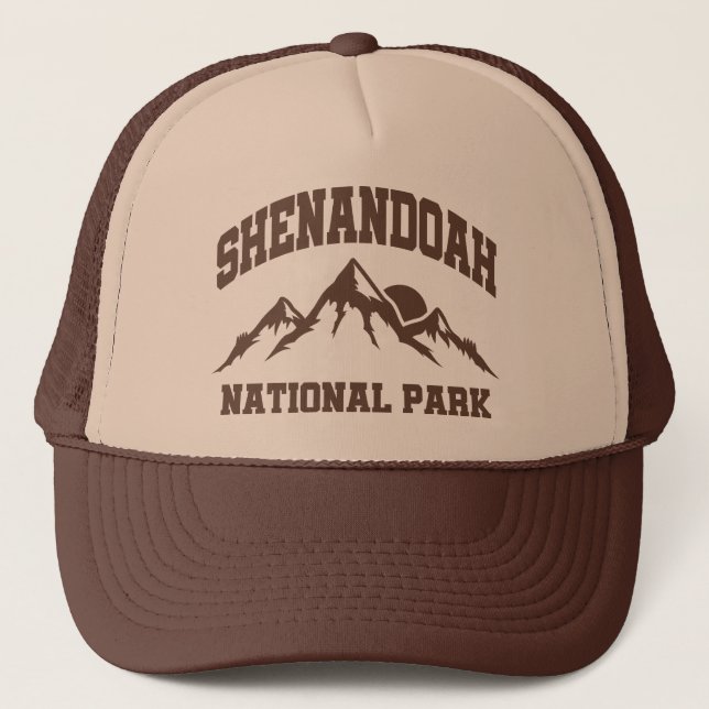 Gorra De Camionero Parque nacional Shenandoah (Anverso)