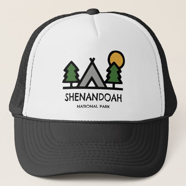 Gorra De Camionero Parque nacional Shenandoah (Anverso)