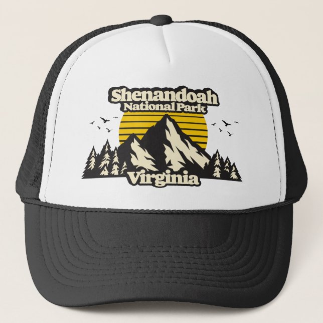 Gorra De Camionero Parque nacional Shenandoah (Anverso)