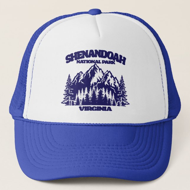 Gorra De Camionero Parque nacional Shenandoah (Anverso)
