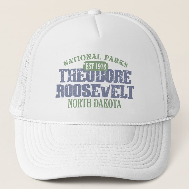 Gorra De Camionero Parque nacional Theodore Roosevelt (Anverso)