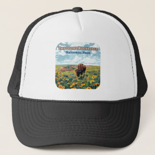 Gorra De Camionero Parque nacional Theodore Roosevelt North Dakota