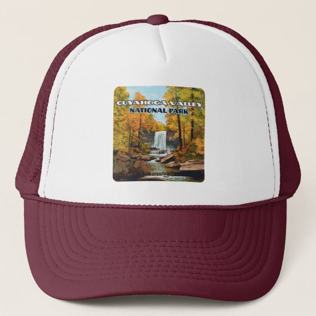Gorra De Camionero Parque nacional Valle de Cuyahoga Ohio Cleveland (Anverso)