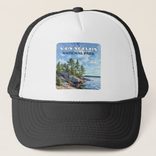 Gorra De Camionero Parque nacional Voyageurs Lago Lluvioso Minnesota