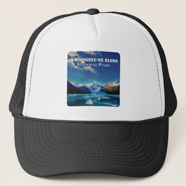Gorra De Camionero Parque nacional Wrangell St. Elias (Anverso)