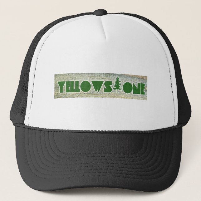 Gorra De Camionero Parque nacional Yellowstone (Anverso)