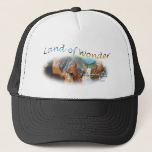 Gorra De Camionero Parque nacional Yellowstone, la tierra de la marav