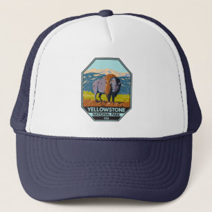 Gorra De Camionero Parque nacional Yellowstone North American Bison