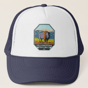 Gorra De Camionero Parque nacional Yellowstone North American Bison 