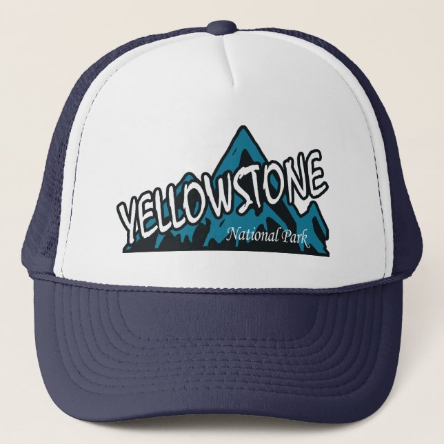 Gorra De Camionero Parque nacional Yellowstone Wyoming Montana (Anverso)
