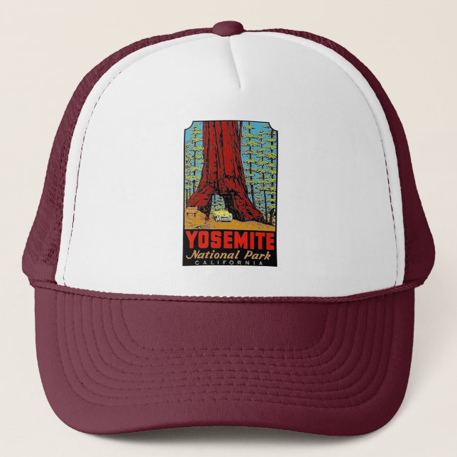 Gorra De Camionero Parque nacional Yosemite (Anverso)