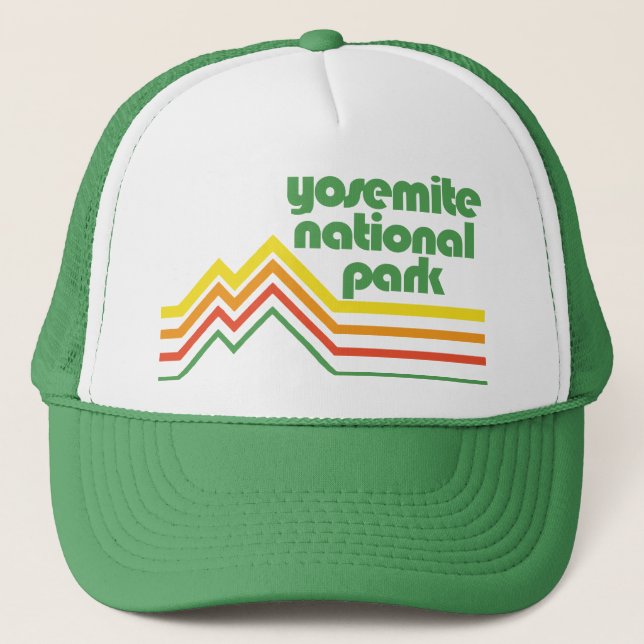 Gorra De Camionero Parque nacional Yosemite (Anverso)