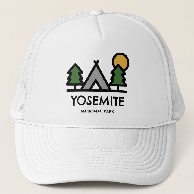 Gorra De Camionero Parque nacional Yosemite (Anverso)