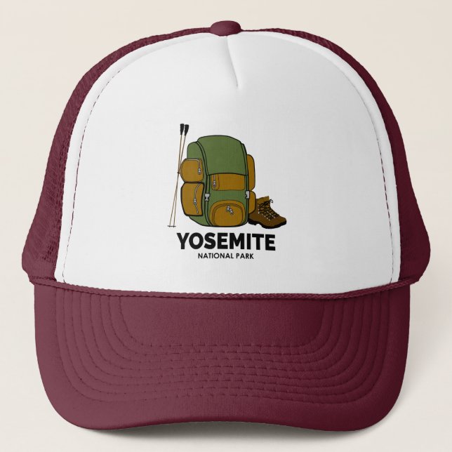 Gorra De Camionero Parque nacional Yosemite (Anverso)