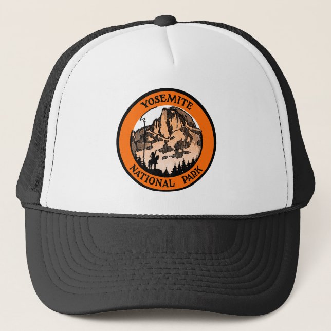Gorra De Camionero Parque nacional Yosemite 1910 (Anverso)