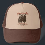 Gorra De Camionero Parque nacional Yosemite Grizzly Bear California<br><div class="desc">¿Listo para embarcarse en su próxima aventura al aire libre? Esta camiseta del Parque Nacional Yosemite es una elección perfecta. Con un audaz oso negro y pintoresco paisaje forestal, esta camisa le inspirará a explorar y abrazar la naturaleza. Descansa tu explorador interior y no te pierdas esta oportunidad de llevar...</div>