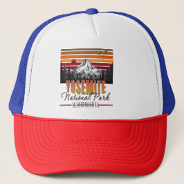 Gorra De Camionero Parque nacional Yosemite - ropa