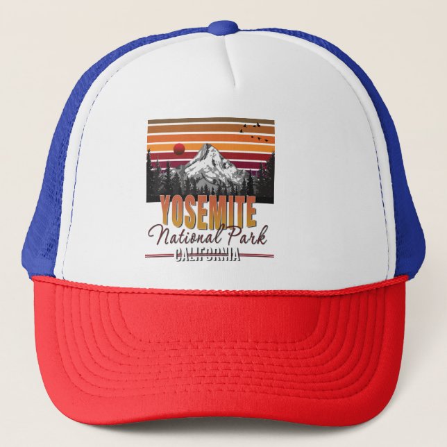 Gorra De Camionero Parque nacional Yosemite - ropa (Anverso)