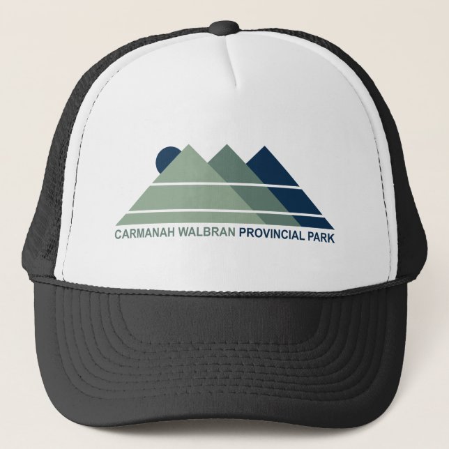 Gorra De Camionero Parque Provincial Carmanah Walbran Montaña Sun (Anverso)