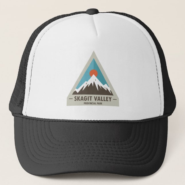 Gorra De Camionero Parque Provincial del Valle de Skagit (Anverso)