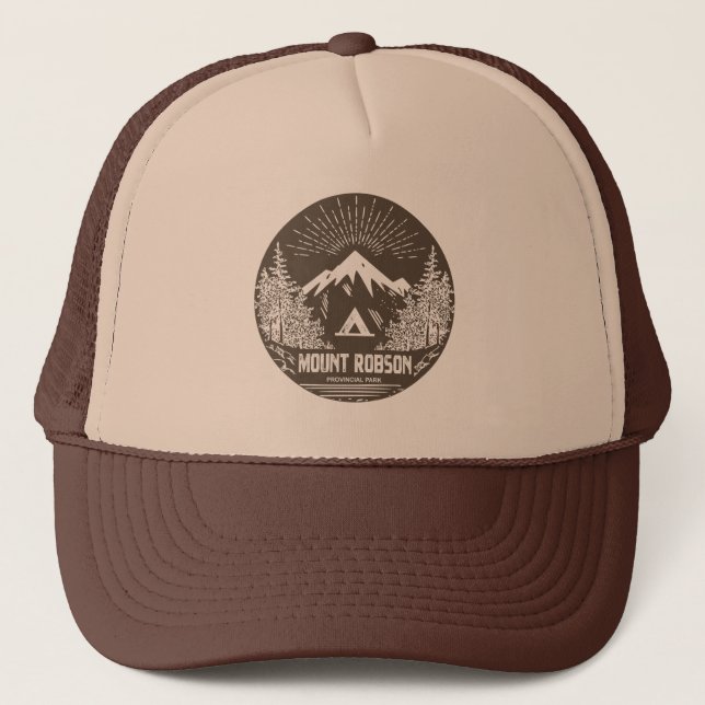Gorra De Camionero Parque Provincial Mount Robson (Anverso)
