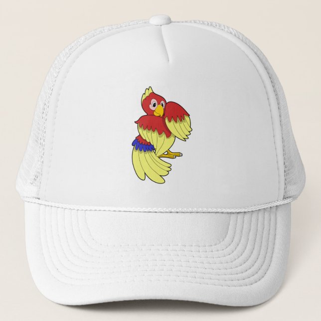 Gorra De Camionero Parroquia roja (Anverso)