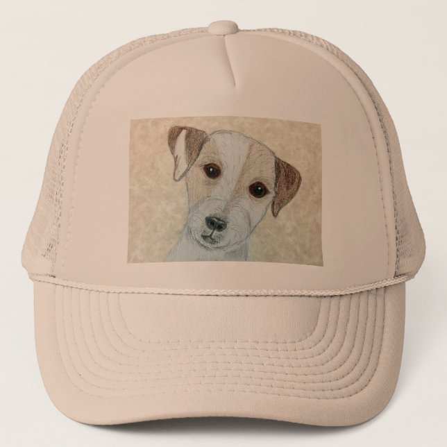 Gorra De Camionero Parson Russell Terrier (Anverso)