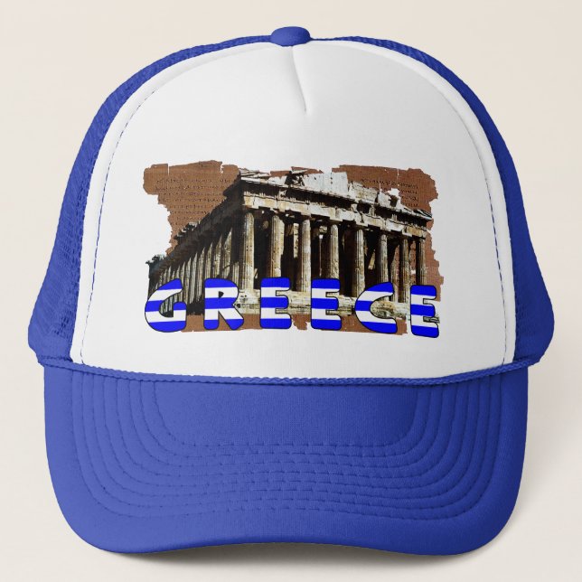 Gorra De Camionero Partenón, Grecia (Anverso)